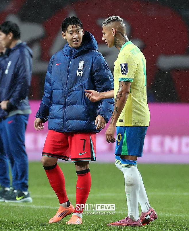 ▲ 손흥민 히샬리송 ⓒ곽혜미 기자