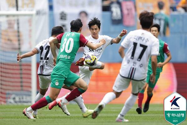 대전과 제주SK의 하나은행 K리그1 2025 33라운드 경기 (사진=한국프로축구연맹)