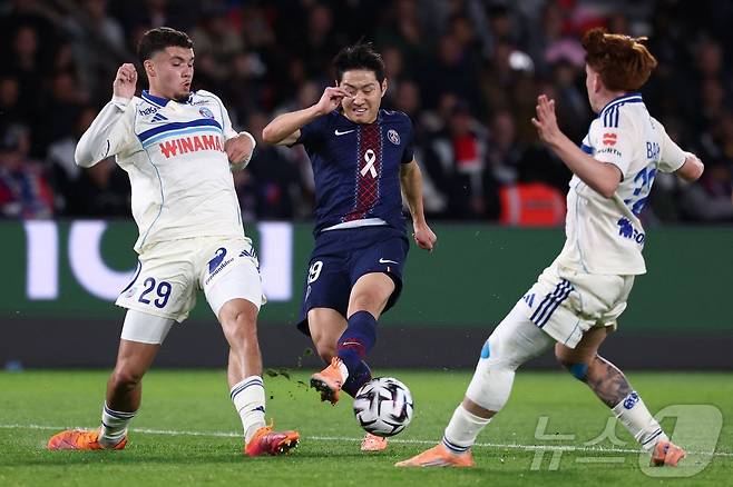 파리 생제르맹(PSG) 이강인. ⓒ AFP=뉴스1