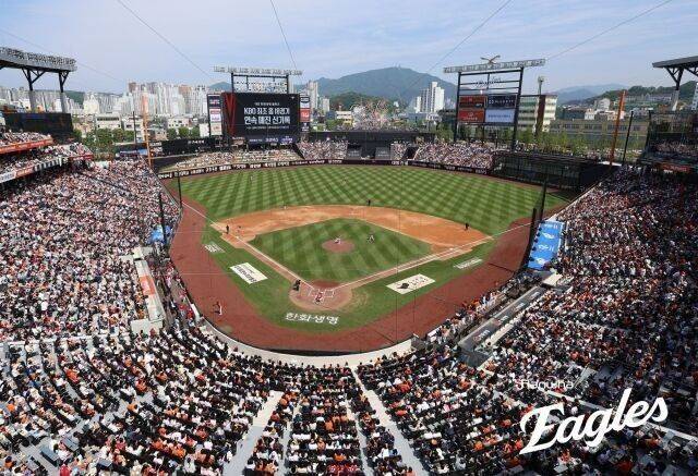 포스트시즌 28경기 연속 매진이다./한화 이글스