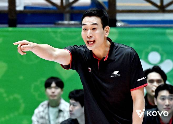 고희진 정관장 감독. 한국배구연맹