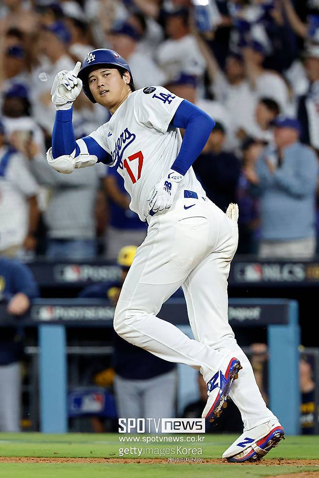 ▲ 세 번째 홈런을 터뜨린 오타니 쇼헤이.