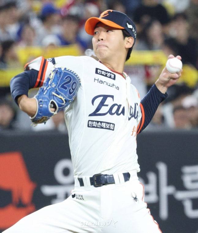 한화 황준서.  /사진=김진경 대기자