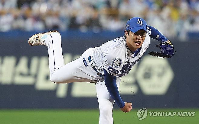 삼성 원태인 [연합뉴스 자료사진]