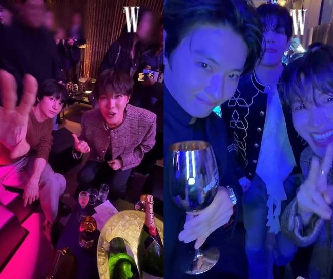 사진=더블유코리아 공식 SNS