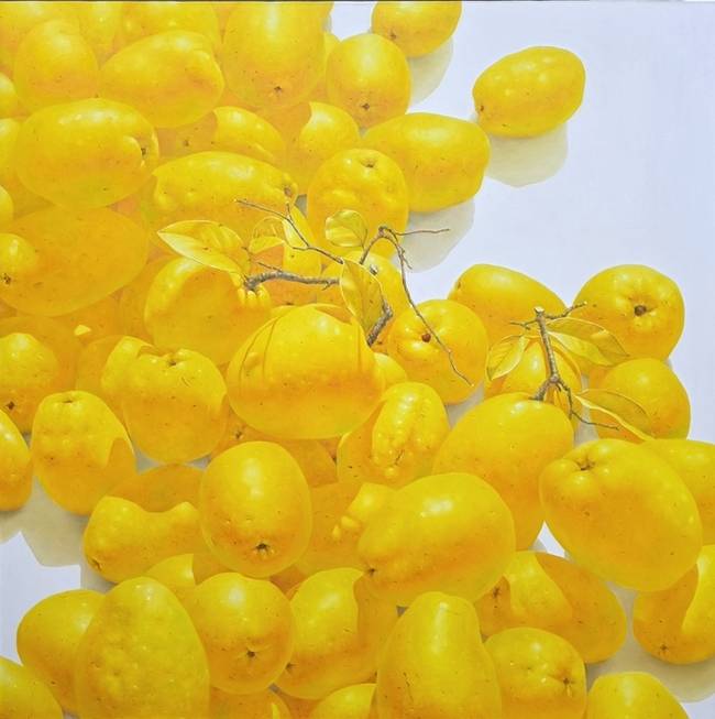 ▲ 향기가득, Oil on Canvas, 130x130cm, 2025