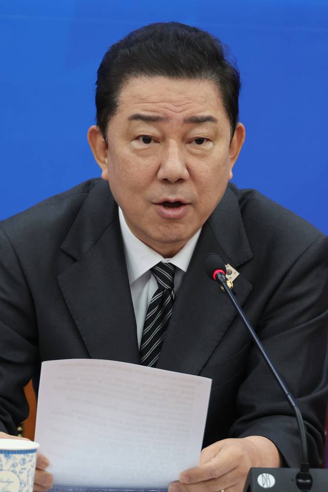 김병기 더불어민주당 원내대표. 연합뉴스