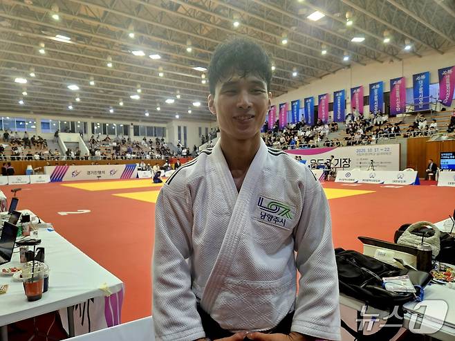 전국체전에서 금메달을 획득한 유도 간판 안바울. /뉴스1 ⓒ 뉴스1 김도용 기자