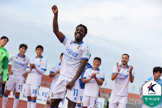 인천 유나이티드 제르소. (한국프로축구연맹 제공)