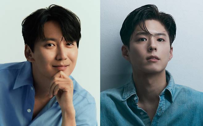 배우 김남길(왼쪽)과 박보검 / 사진=길스토리이엔티·더블랙레이블 제공&nbsp;