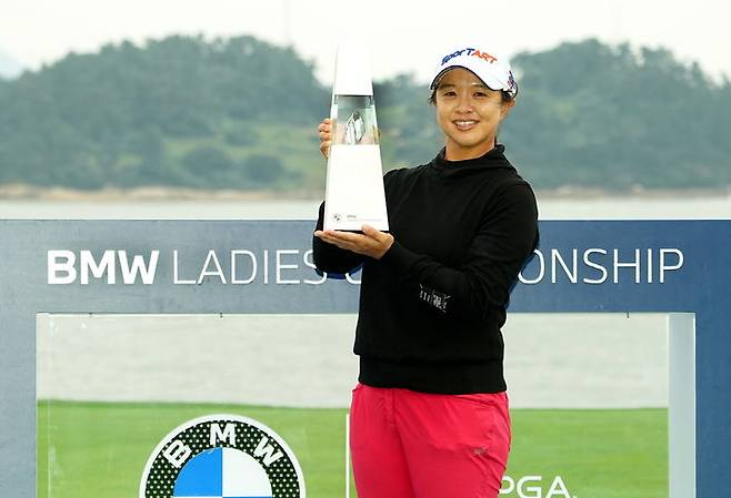 [서울=뉴시스] 김세영, 미국여자프로골프(LPGA) 투어 BMW 레이디스 챔피언십 우승. (사진=BMW 레이디스 챔피언십 대회 조직위원회 제공) *재판매 및 DB 금지