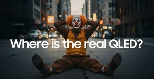 삼성전자 '진짜 QLED는 어디에?' [삼성 글로벌 유튜브 캡처]