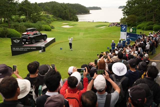 ▲'2025 BMW 레이디스 챔피언십' 해남대회 기간 많은 갤러리들이 방문해 선수들을 응원했다.2025.10.19ⓒBMW코리아 제공