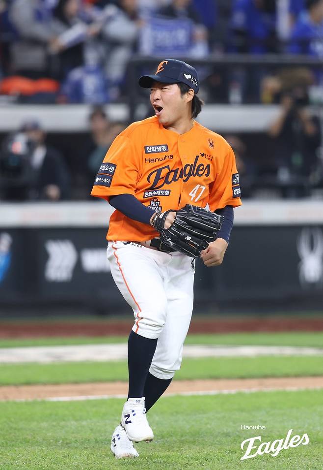 한화 김범수. 사진제공｜한화 이글스