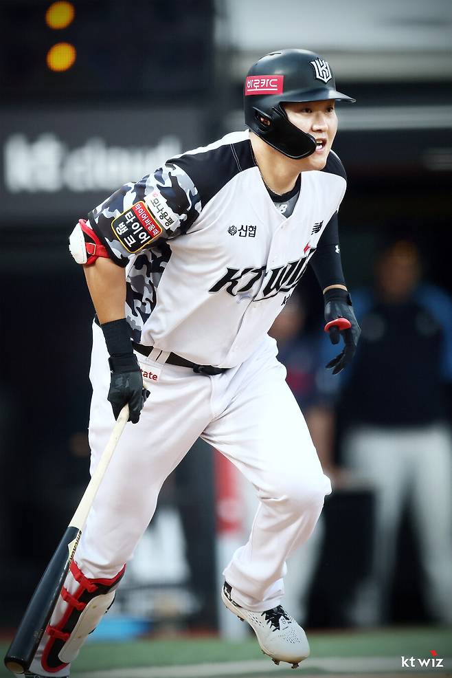 ▲ 오재일 ⓒKT 위즈