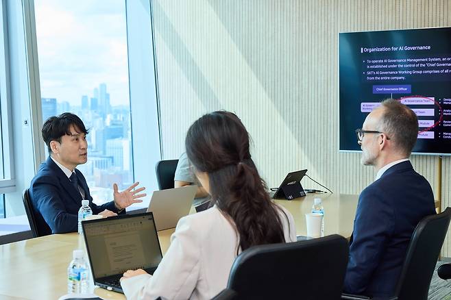 SK텔레콤, UN 인권최고대표사무소와 'AI 거버넌스' 논의 [SK텔레콤 제공. 재판매 및 DB 금지]