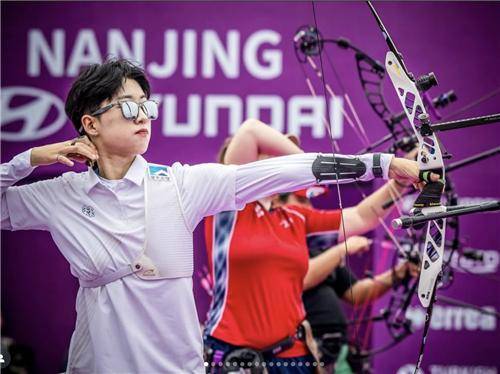 안산 [대한양궁협회 인스타그램 캡처. 재판매 및 DB 금지]