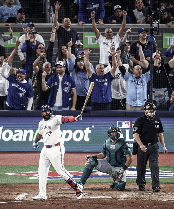 블게주의 홈런(사진=토론토 블루제이스 공식 SNS)