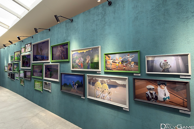 이용자들의 스크린샷을 전시하는 방식으로 진행됐다.