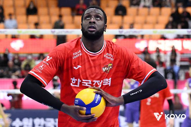 한국전력 베논. 사진제공=KOVO