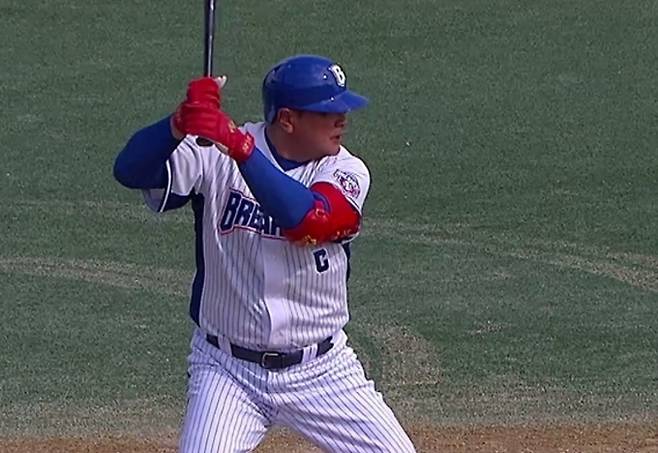 ‘최강야구’ 주장 김태균, 각성 JTBC&nbsp;