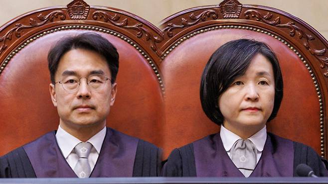 권영준 대법관과 신숙희 대법관
