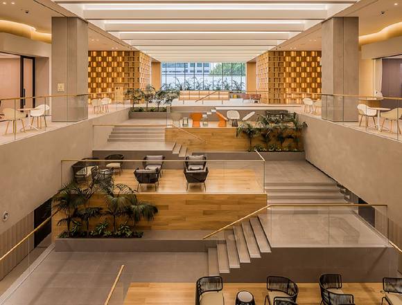 현대모비스 의왕연구소 1층. [사진=현대엔지니어링]