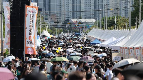 지난해 대전빵축제 장면. 사진 대전관광공사