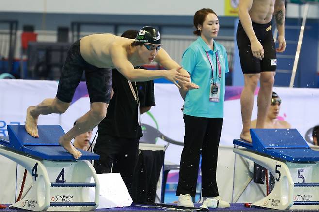 황선우. 연합뉴스