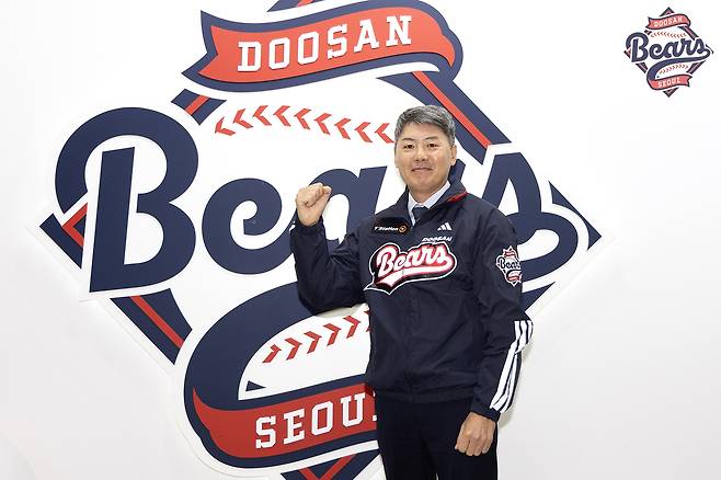 김원형 두산 신임 감독. 두산베어스 제공