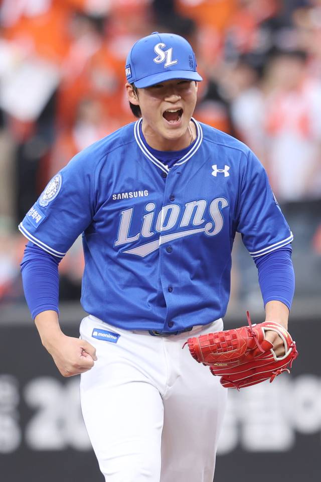 삼성 라이온즈의 이호성. 삼성 제공