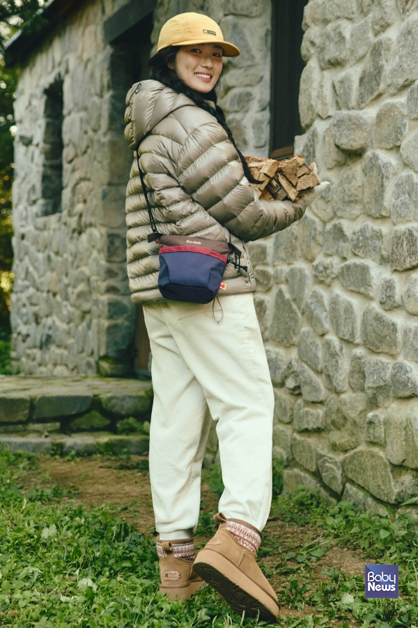 코닥어패럴, 배우 김혜윤과 함께한 '경량 아우터' 화보 공개. ⓒ코닥어패럴