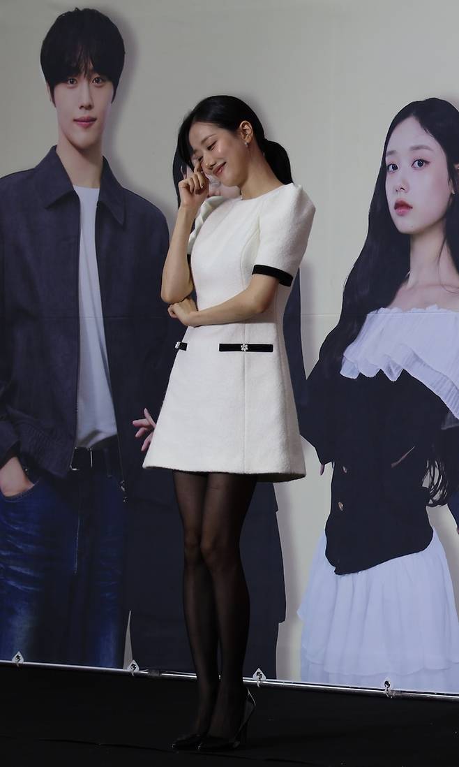 ‘마이리틀셰프’ 제작발표회에 참석한 이나은. 사진 | 마인즈그라운드