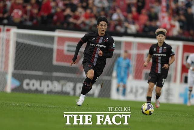 '하나은행 K리그2 2025' 35라운드 MVP를 차지한 부천 이의형./K리그
