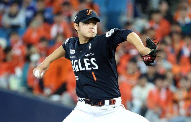 한화 문동주. ⓒ 뉴시스