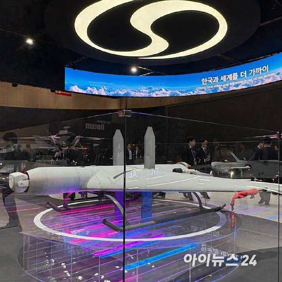 중형 자폭 무인기 [사진=권서아 기자]