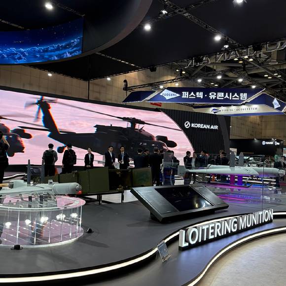 ADEX 2025 대한항공 부스 [사진=권서아 기자]