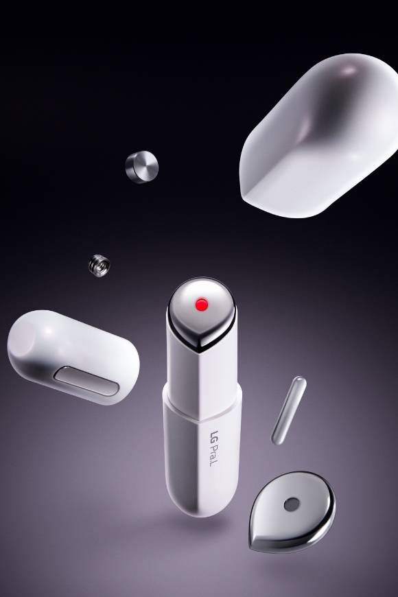 LG 프라엘 수퍼폼 갈바닉 부스터. [사진=LG생활건강]