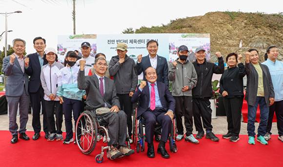 진안 반다비체육센터 준공식  [사진=진안군 ]