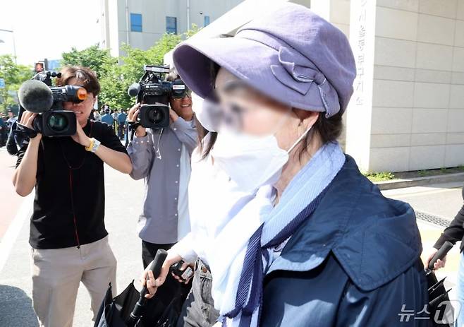 김건희 여사의 모친 최은순씨. /사진=뉴스1