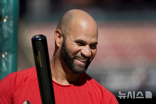 [세인트루이스=AP/뉴시스] 앨버트 푸홀스. 2022.10.07