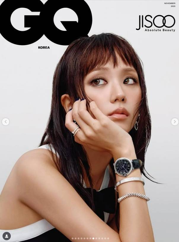 /사진=GQ코리아, 지수SNS