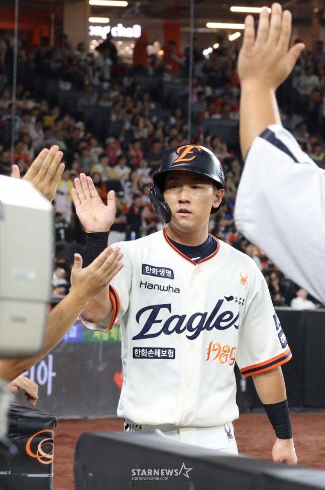 한화 황영묵. /사진=김진경 대기자