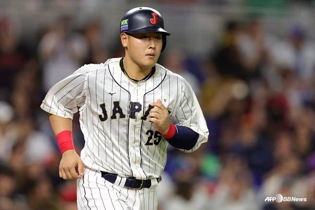 2023 월드 베이스볼 클래식에도 나섰던 오카모토. /AFPBBNews=뉴스1
