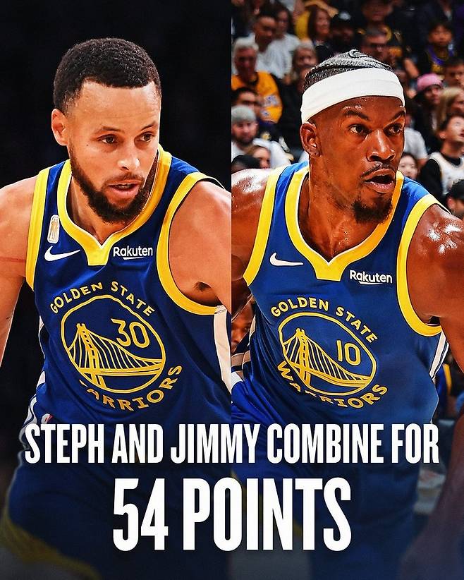 (왼쪽부터) 스테판 커리, 지미 버틀러