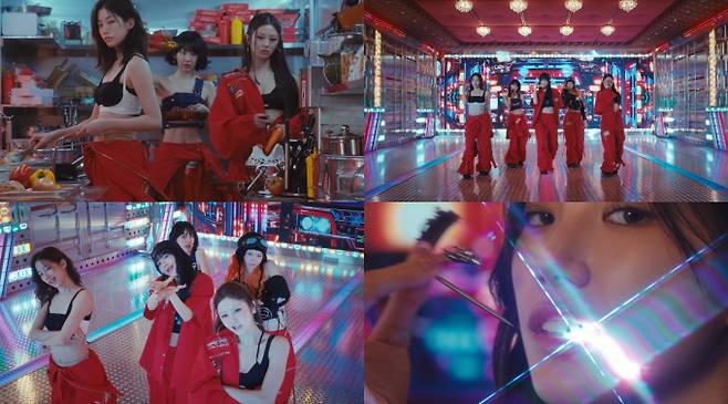 르세라핌, 스파게티 안무 공개 (사진=쏘스뮤직)