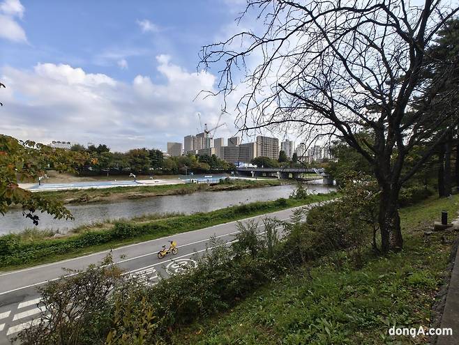 0.6배줌 기능으로 찍은 샘플 사진.