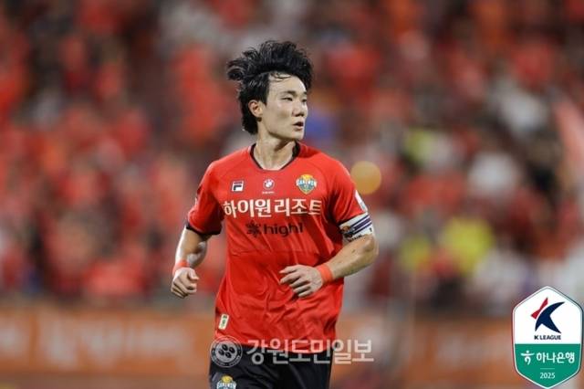 ▲ 강원FC 이유현. 한국프로축구연맹 제공