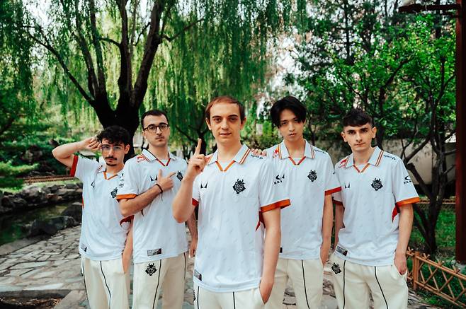 G2 선수단. 라이엇 게임즈 제공