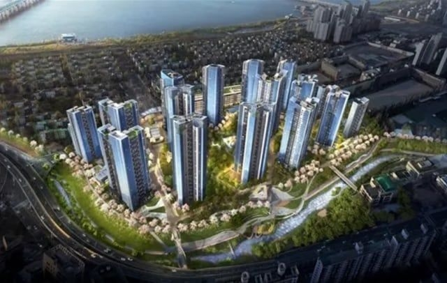 래미안 트리니원 조감도 [삼성물산 건설부문]